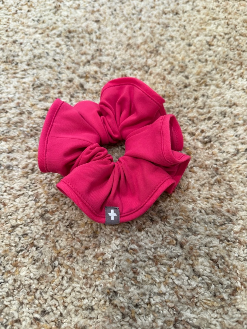 Figs Shocking Pink Scrunchie